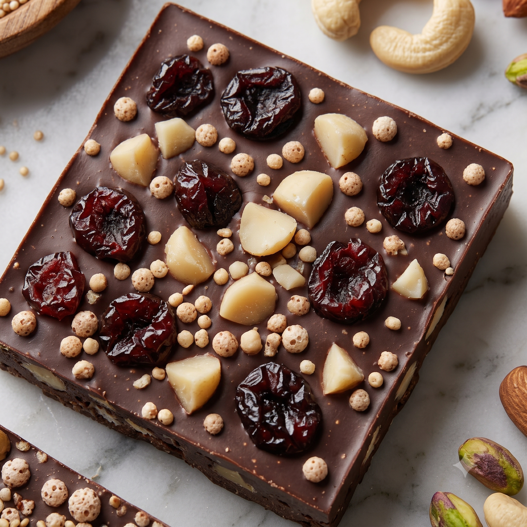 Healthy Choco Bytes Product Banner